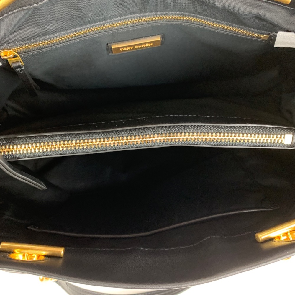 New Tory Burch Fleming Triple Compartment Tote - Picture 8 of 8